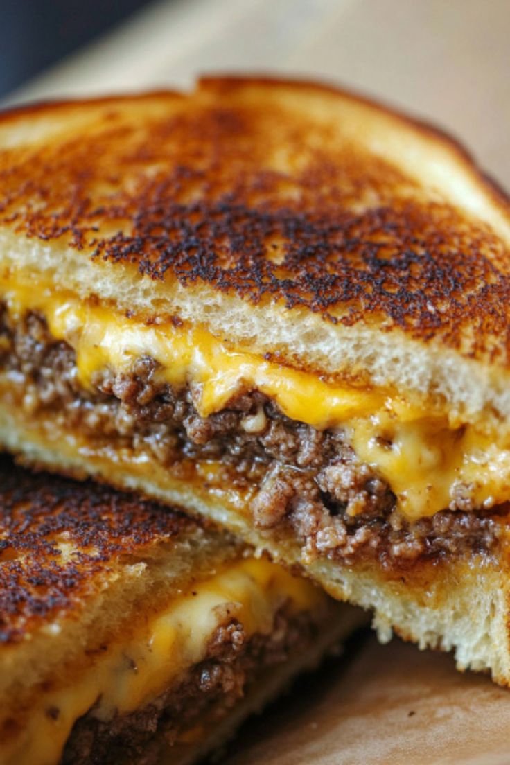 Grilled Cheese Patty Melts.